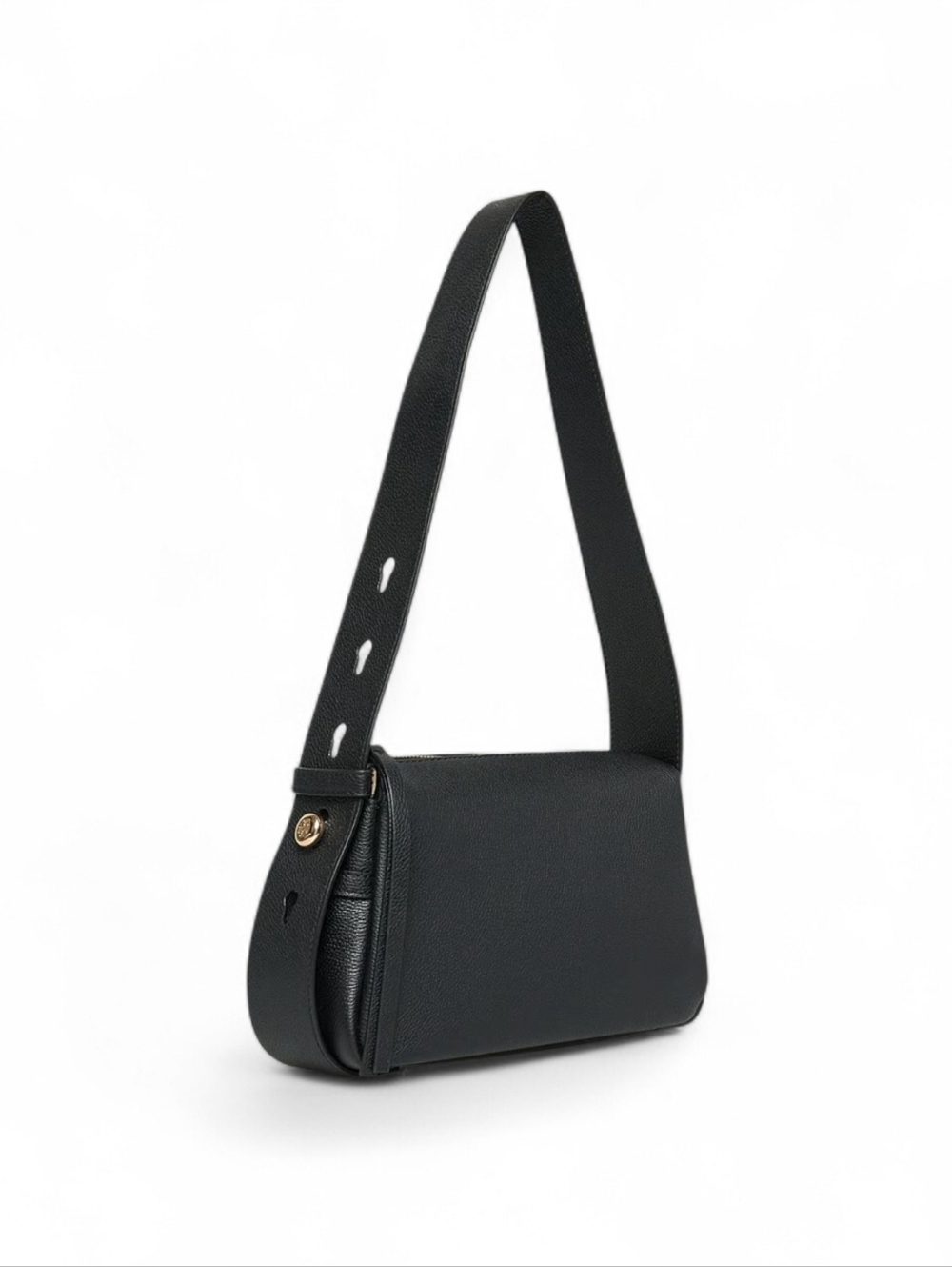 Tory Burch Romy Pebbled Leather Shoulder Bag - Picture 8 of 9